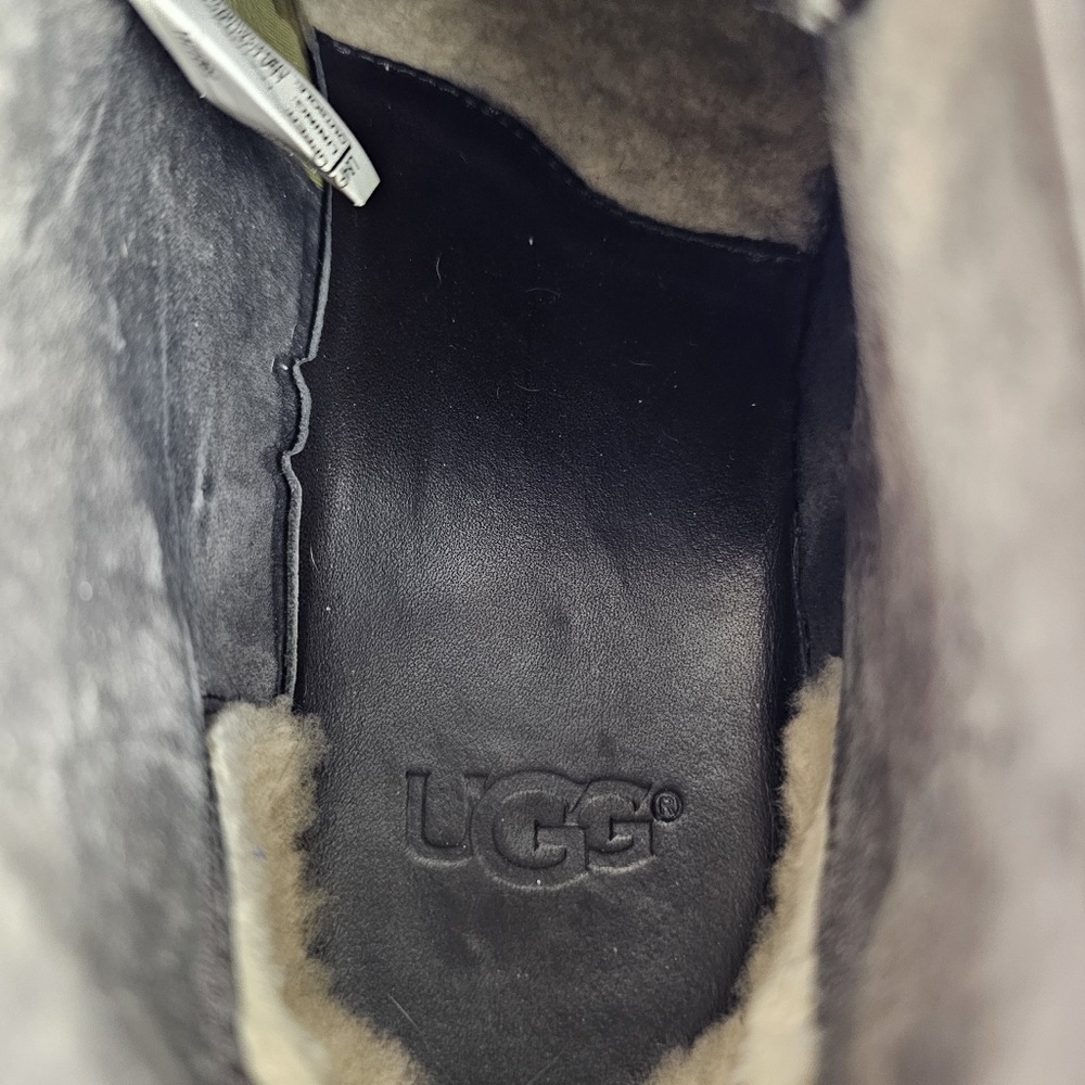 UGG Men's Leighton Chukka Boot 3275 Chocolate Brown Size 9.5 2 Eye - Picture 8 of 9